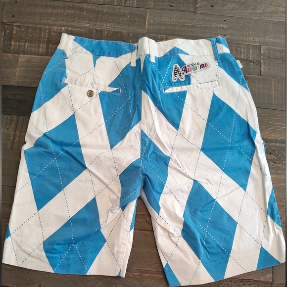 Royal Awesome Golf Shorts Lions Colors! - Picture 2 of 4